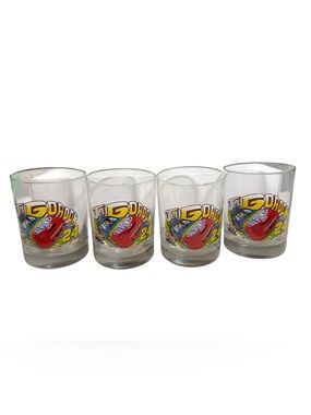 🏁 Vtg 1995 Jeff Gordon #24 DuPont Highball Tumblr Glass Set